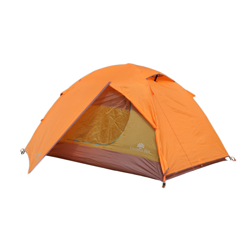 Colorful Dew Light Weight 2P/3P/4P Dome Tent 